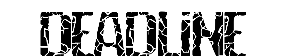 DEADLINE cкачати шрифт безкоштовно