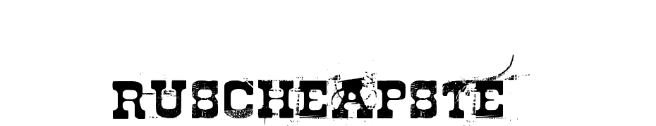 RUSCheap Stealer Font Download Free