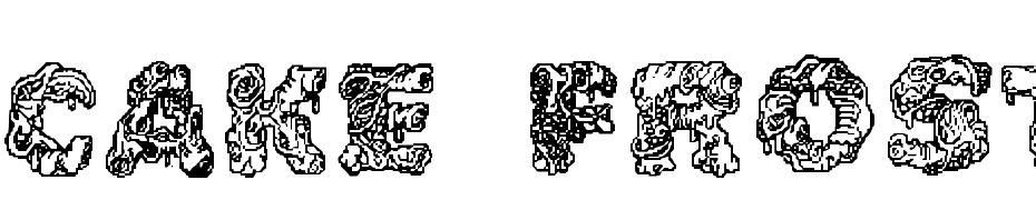 Cake Frosting Decorative Font Download Free