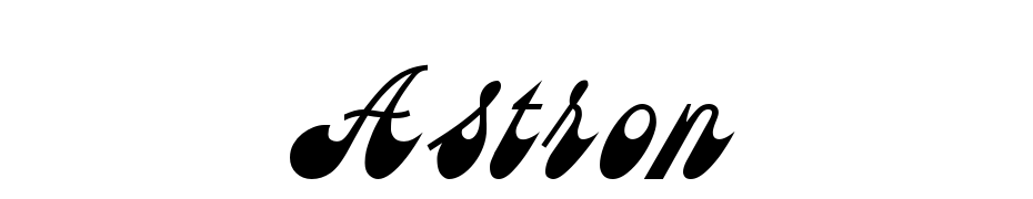 Astron Cyrillic Font Download Free