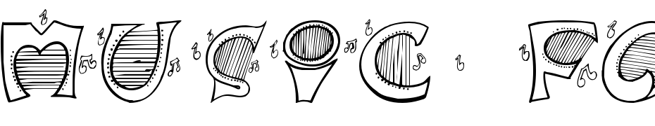 Music For Your Ears Font Download Free
