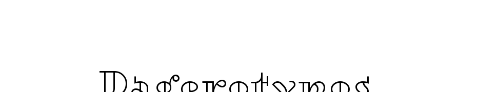 Dagerotypos Font Download Free