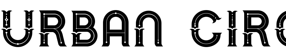 Urban Circus Deco Font Download Free