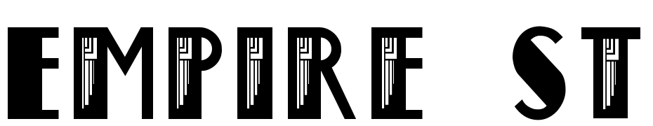 Empire State Deco Font Download Free