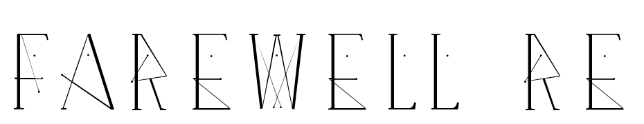 Farewell Regular Font Download Free