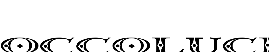 Occoluchi Spread Font Download Free