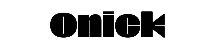 Onick Font Download Free