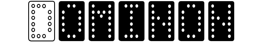 Domino Normal Font Download Free