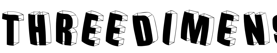 Threedimensional Round Schrift Herunterladen Kostenlos