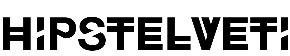 Hipstelvetica Bold cкачати шрифт безкоштовно