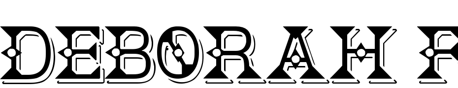 Deborah Fancy Dress Font Download Free