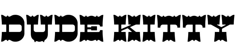 Dude Kitty Font Download Free