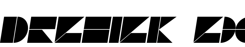 Drebiek Expanded Italic Schrift Herunterladen Kostenlos