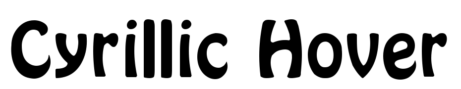 Cyrillic Hover Polices Telecharger