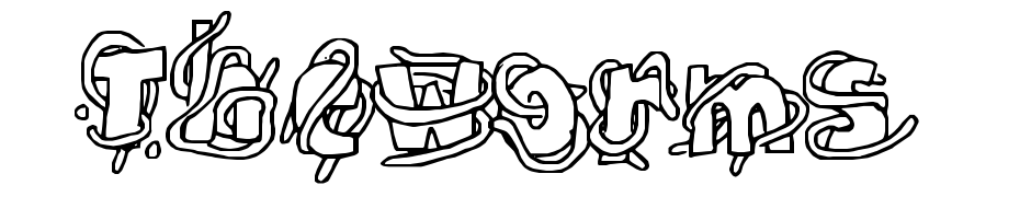 The Worms Font Download Free