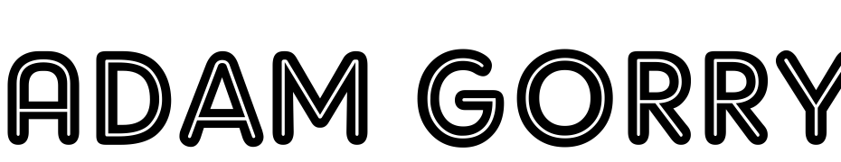 Adam Gorry Inline Font Download Free