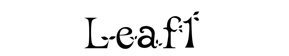 Leaf1 Font Download Free