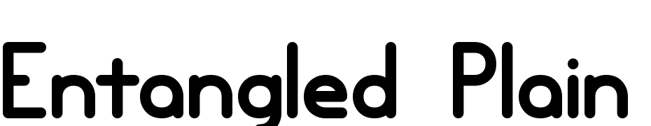 Entangled Plain (BRK) Font Download Free