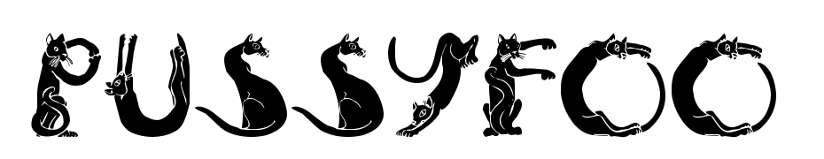 Pussyfoot A Font Download Free