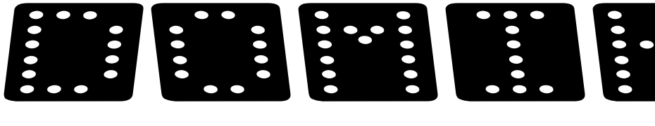 Domino Flad Kursiv Polices Telecharger
