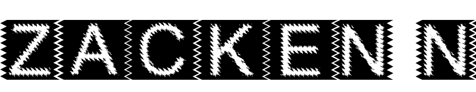 Zacken Normal Font Download Free