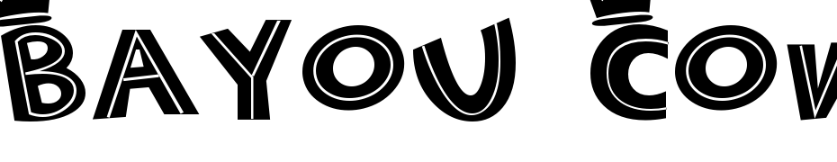 Bayou Cowboy Fuente Descargar Gratis