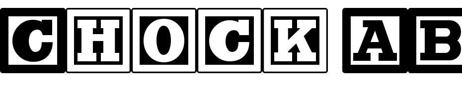 Chock ABlock NF Fuente Descargar Gratis