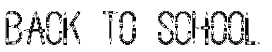 Back To School Font Download Free