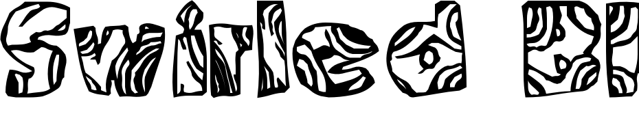 Swirled BRK Font Download Free