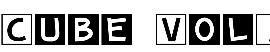 Cube Vol.2 Font Download Free