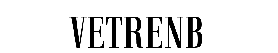 Vetren Bold Schrift Herunterladen Kostenlos