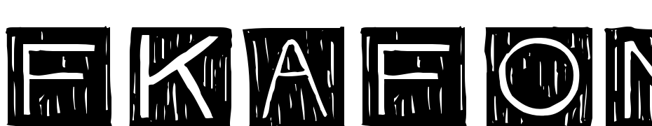 FKAFont Regular Font Download Free