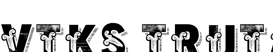 Vtks Trutagem Font Download Free