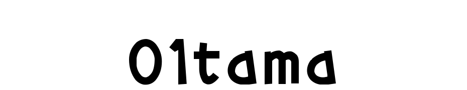 01tama cкачати шрифт безкоштовно