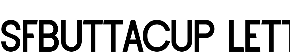 SF Buttacup Lettering Bold Scarica Caratteri Gratis
