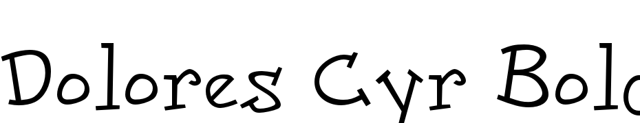 Dolores Cyr Bold Fuente Descargar Gratis