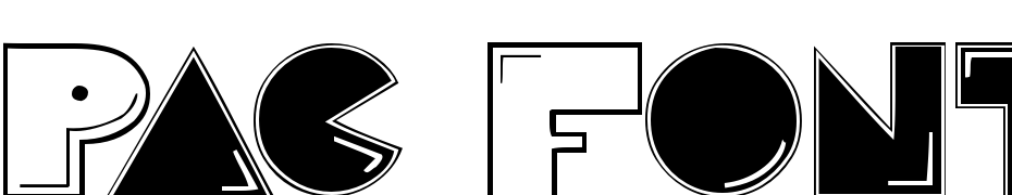 Pac Font Font Download Free