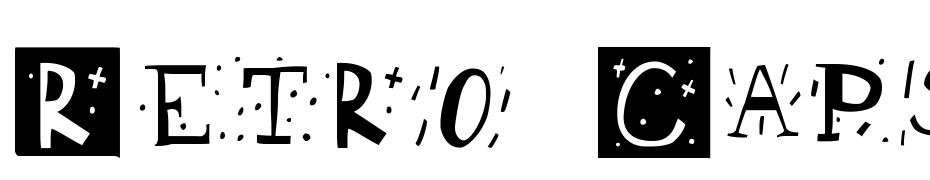 Retro Caps WB Font Download Free