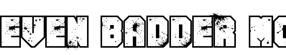 Even Badder Mofo Font Download Free