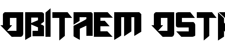Obitaem Ostrov Font Download Free