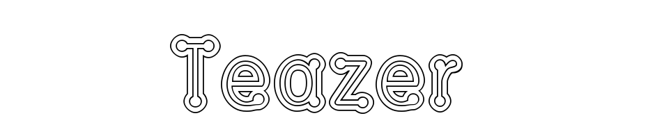 Teazer Normal Schrift Herunterladen Kostenlos
