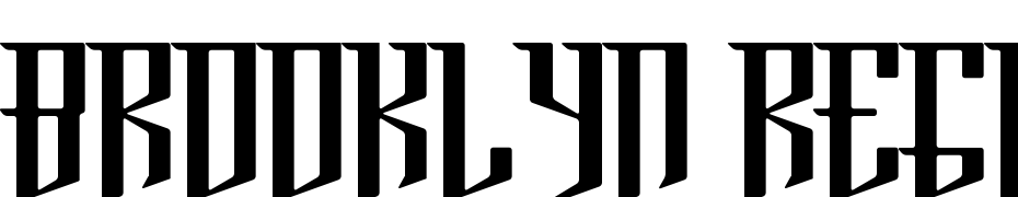 Brooklyn Regular Font Download Free