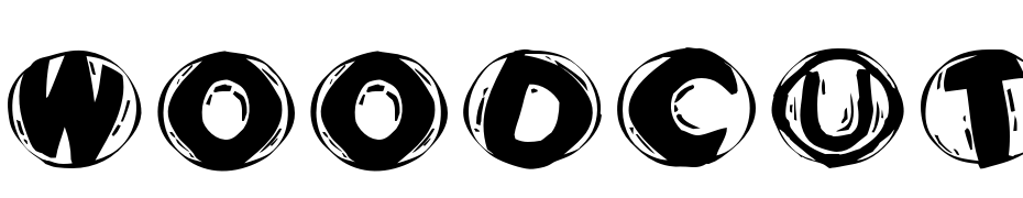 Woodcutted Caps Black FS Font Download Free