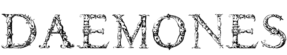 Daemonesque Font Download Free