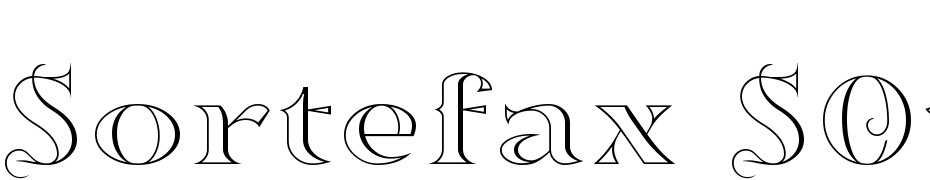 Sortefax S01 Font Download Free