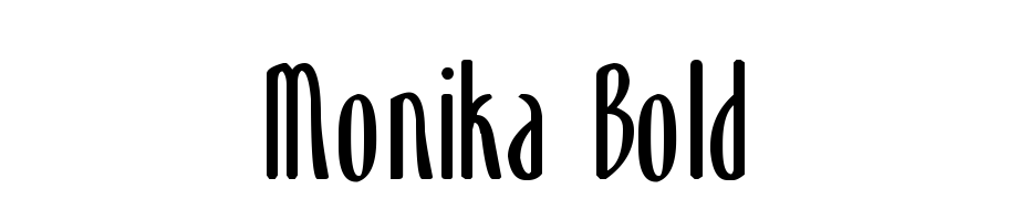 Monika Bold Font Download Free