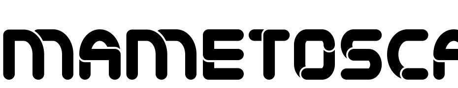 Mametosca 026 Schrift Herunterladen Kostenlos
