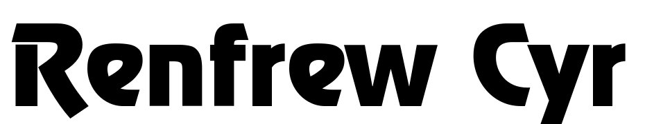 Renfrew Cyr Scarica Caratteri Gratis