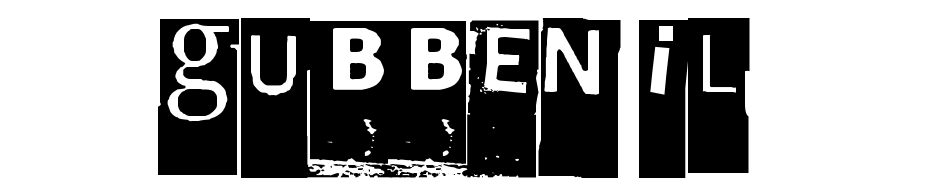 Gubben I L Font Download Free