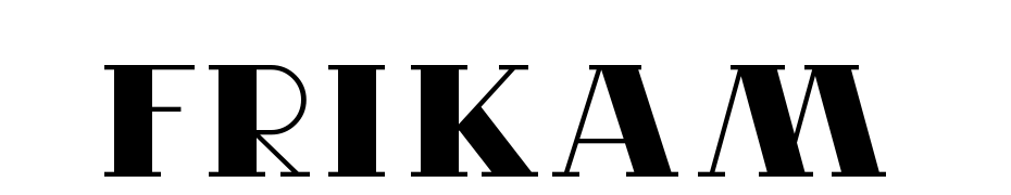 Frikam Yazı tipi ücretsiz indir